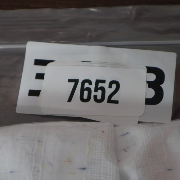 Betsey Johnson White Confetti Tiered Midi Dress Womens Small Short Sleeve V-Neck - Picture 16 of 16